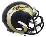 Rams Sam Bradford "2010 OROY" Signed 2000-16 TB Speed Mini Helmet W/ Case BAS W