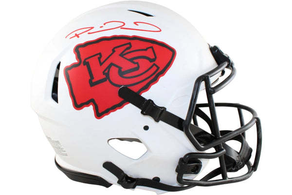 Patrick Mahomes Signed Kansas City Chiefs Lunar Helmet Proline Beckett 58552