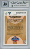 Magic Johnson Signed 1991-92 Upper Deck #34 Trading Card Beckett 10 Slab 37815