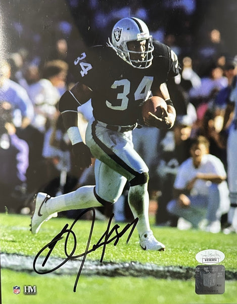 BO JACKSON Signed 8x10 Photo #1 AUTO - Oakland Las Vegas Raiders NFL - JSA