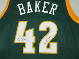 Supersonics VIN BAKER Signed Custom Replica Jersey AUTO 4 x All Star - JSA