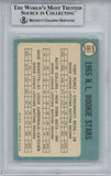 Tony Perez Autographed 1965 Topps #581 Rookie Card HOF Beckett Slab 33684