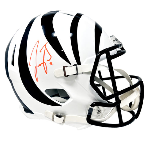 Joe Burrow Cincinnati Bengals Signed Riddell Alternate Replica Helmet Fanatics