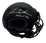 Fran Tarkenton Signed Vikings HOF Full Size Eclipse Replica Helmet JSA 159051