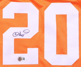 Allan Houston Signed Tennessee Volunteers Jersey (Beckett) 2xNBA All Star/ Guard
