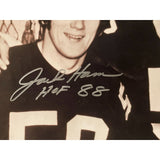 Jack Lambert Andy Russell Jack Ham Signed Steelers 16x20 BAS 46387