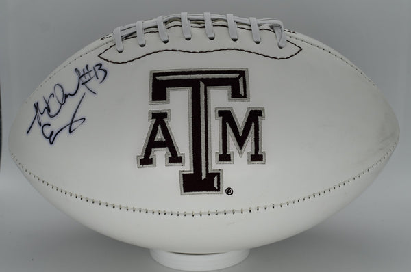 Mike Evans Signed/Autographed Texas A&M Logo Football JSA 212303