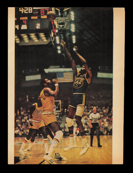 Nate Thurmond Autographed 8x11 Magazine Photo Golden State Warriors SKU #237864