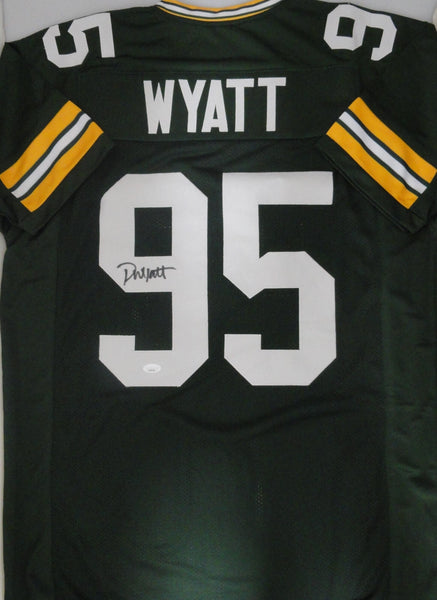 Packers 1st Rnd Pick DEVONTE WYATT Signed Custom Replica Green Jersey AUTO - JSA