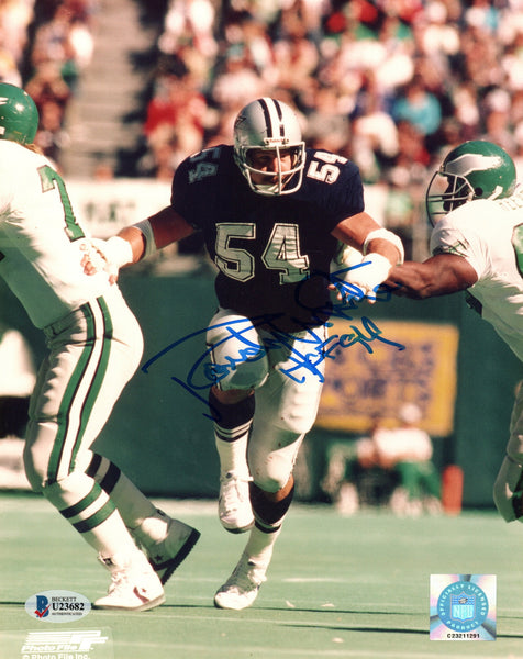 Randy White Signed Dallas Cowboys 8x10 Photo W/ HOF 94 Beckett Authenticated