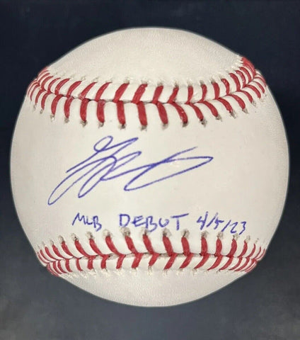 Grayson Rodriguez Signed MLB Debut Baseball Orioles Rookie Auto Fanatics MLB