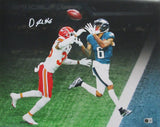 DeVonta Smith Philadelphia Eagles Autographed 16x20 Photo Beckett 213384