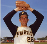 Steve Blass Signed Pittsburgh Pirates Jersey (TSE) 1971 World Series Champion