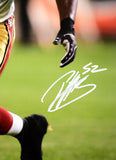 Patrick Willis Signed San Francisco 49ers 16x20 Close Up Photo- Beckett W Holo