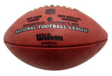 Victor Cruz Signed Super Bowl XLVI Logo Football Leather Game Ball Steiner 08865