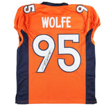 Derek Wolfe Signed Denver Broncos Jersey (JSA COA) Super Bowl L Champion / D.E