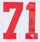 Trent Williams Signed San Francisco 49ers Jersey (JSA) 10xPro Bowl Off. Lineman