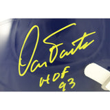 Dan Fouts Autographed San Diego Chargers TB 74-87 Authentic Helmet Beckett 49271