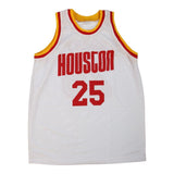 Robert Horry Signed Houston Rockets White Jersey (JSA COA) 7xNBA Champion.