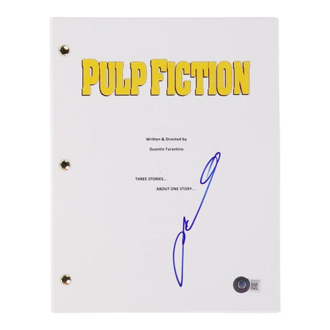 John Travolta (Vincent Vega) Signed "Pulp Fiction" 1994 Hit Movie Script Beckett