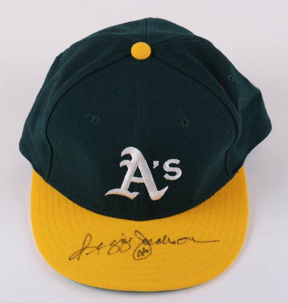 Reggie Jackson Signed Oakland Athletics Fitted Cap (JSA)