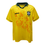 Romario Signed Brazil FC Home Soccer Jersey #11 with Beckett COA