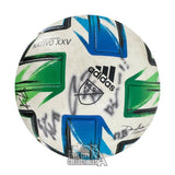 2020 Houston Dynamo Auto Match Used Soccer Ball - BAS/Fanatics LOA (26 Sigs)
