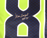 Seattle Seahawks Steve Largent Autographed Green Nike Jersey MCS Holo #74531