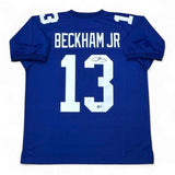 Odell Beckham Jr. Autographed SIGNED Jersey - Royal - Beckett Authenticated