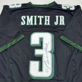 Autographed/Signed Nolan Smith Jr. Philadelphia Black Jersey JSA COA