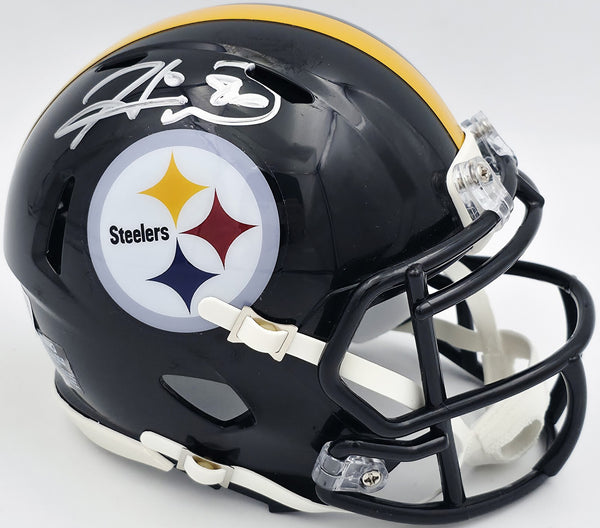 Hines Ward Autographed Steelers Black Speed Mini Helmet Beckett Witness 2W638754
