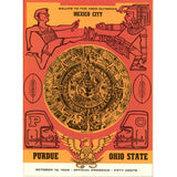 Ohio State Buckeyes vs Purdue Boilermakers 1968 Olympics Magazine 59311