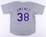 Ubaldo Jimenez Colorado Rockies Signed Jersey w/ No-Hitter Inscription/ MLB Holo