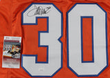 Terrell Davis Signed Denver Broncos Jersey (JSA COA) 1998 MVP / NFL H.O.F. 2017