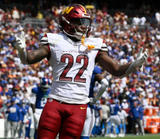 Jacory Croskey Merritt Signed Washington Commanders Jersey (Beckett) Running Bck