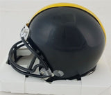 Rocky Bleier Signed Steelers Mini-Helmet Inscribed "4X SB Champ" (Beckett COA)