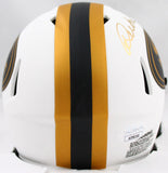 Deebo Samuel Autographed San Francisco 49ers Lunar Speed Mini Helmet - JSA *Gold