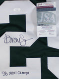 Dorsey Levens Signed Green Bay Packers Jersey Inscribed "SB XXXI Champs"/JSA COA