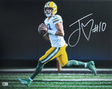 Jordan Love Green Bay Packers Autographed 16x20 Photo Beckett 189161