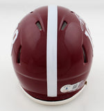Jalen Milroe Signed Alabama Crimson Tide Mini Helmet (Beckett) 2023 & 2024 #1 QB