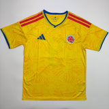Autographed/Signed Radamel Falcao Columbia Yellow Soccer Jersey BAS COA