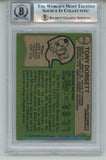 Tony Dorsett Autographed 1978 Topps #315 HOF 10 auto Card Slab Beckett 57104