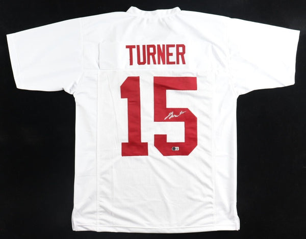 Dallas Turner Signed Alabama Crimson Tide Jersey (Beckett) Minnesota Vikings L.B