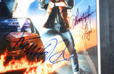 Back to the Future 11 x 17 Poster Signed by Michael J. Fox and Christopher Lloyd
