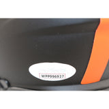 Denzel Ward Autographed/Signed Cleveland Browns Eclipse Mini Helmet JSA 53098