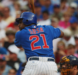 Sammy Sosa Signed Chicago Cubs Road Jersey (JSA) 600 HR Club/ 1998 Home Run Race