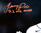 Jeremy Pena Autographed Houston Astros 16x20 Shrug Photo w/WS MVP- MLB Hologram