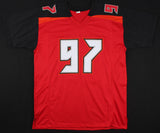 Vinny Curry Signed Tampa Bay Buccaneers Jersey (JSA COA) Super Bowl LII Champion