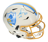 Antonio Gates Autographed Chargers 'Retro' Speedflex Helmet Beckett