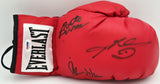 Boxing Greats Autographed Glove Leonard Hearns Duran Beckett PSA/DNA 5A17055